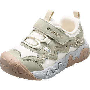 牧童童鞋儿童运动鞋男童春秋新款轻便减震护趾户外鞋女童跑步鞋子