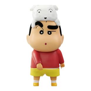 52TOYS蜡笔小新古早限定揪裤裤手办潮玩玩具公仔玩偶摆件礼物