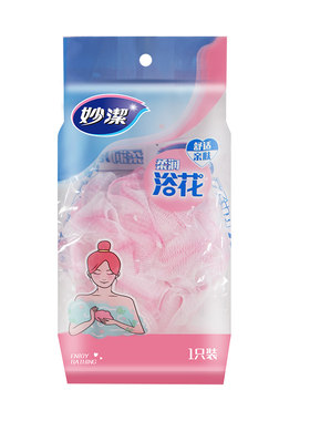 妙洁沐浴球高档少女两用超柔软