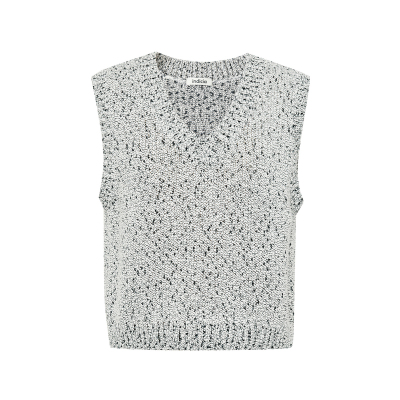 indicia标记宽松韩版针织背心