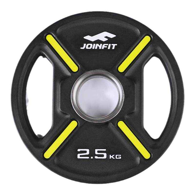 joinfit杠铃片包胶专用正品