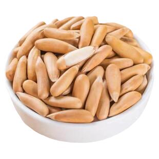 新货巴西松子大颗粒手剥松子仁500g坚果炒货独立包装坚果仁零食