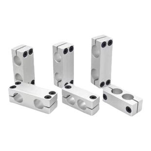 支柱固定夹 同径平行夹 光轴固定夹 同方向钢管圆管固定架连接件