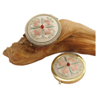 锦春荷包镜发簪刺绣手工diy材料