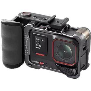 适用于影石Ace pro2/GoPro/大疆Action5/4/3兔笼边框街拍手柄配件