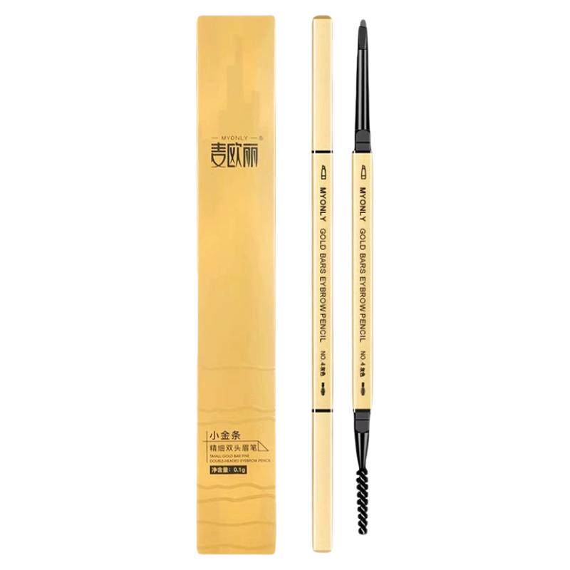 麦欧丽小金条眉笔防水防汗持久不脱色极细头立体不晕染自然防脱妆