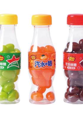 可乐味软糖汽水糖果果汁软糖天凤