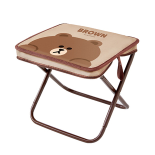 折叠凳子便携式户外露营椅子旅行笔袋小马扎钓鱼地铁高铁排队板凳