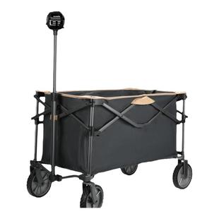 迪卡侬营地车便携户外露营手推车折叠小推车地摊车小拉车野营ODCT