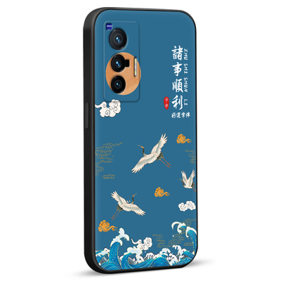 秋昊适用于vivox70手机壳v1vo×70时尚viox70妈妈用x7o保护套x70网红新款vivix70硅胶vlv0x70国风创意v2133a