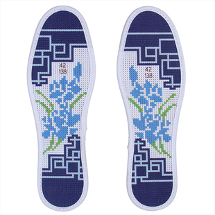 鞋垫十字绣新款手工自己绣七层棉布2025年半成品加厚刺绣精品绣花