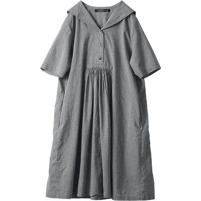 Sunnyclouds女式纯棉格子连衣裙