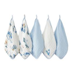 babycare婴儿口水巾新生儿用品纱布方巾儿童宝宝纯棉洗脸毛巾