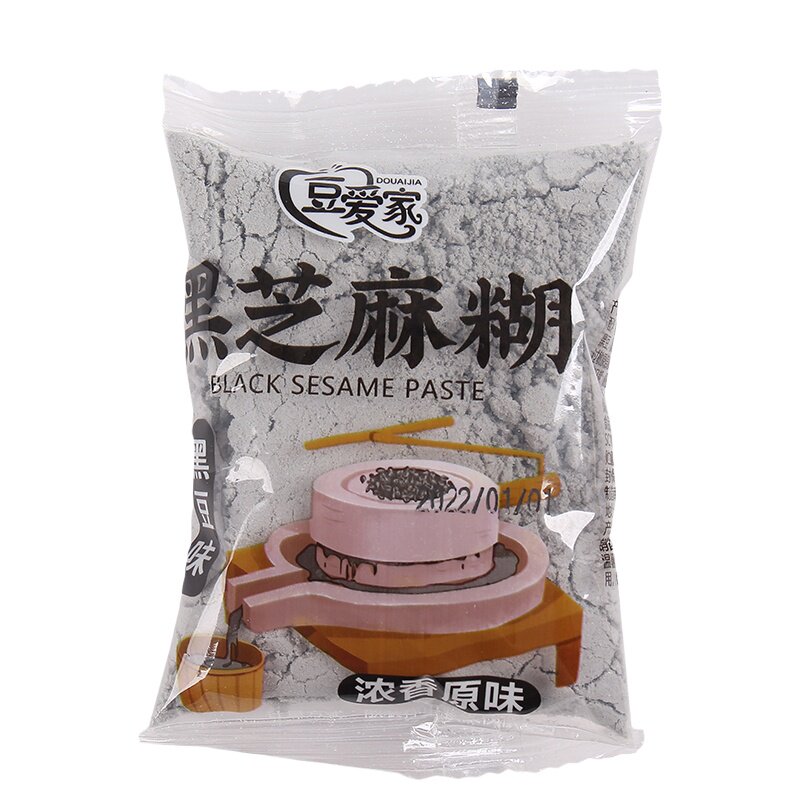 豆爱家原味黑芝麻糊营养早餐即食