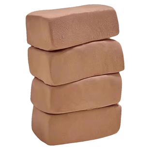 软陶泥小学生专用陶土手工diy陶艺儿童初中幼儿园美术黄泥塑粘土