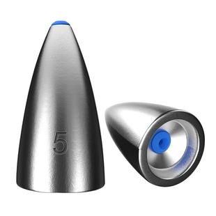 路亚子弹铅坠远投防挂底德州卡罗钓组倒钓铅钓鱼专用空心通心坠子