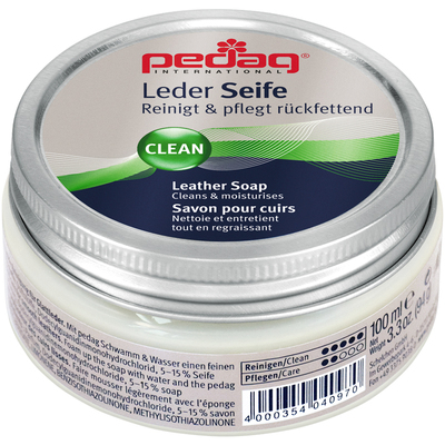 马鞍皂PEDAG大黄靴红翼清洁膏