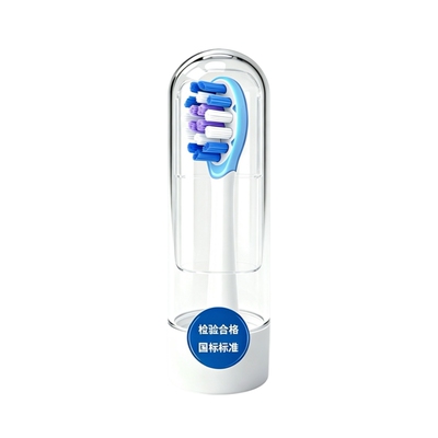 适配Sakypro舒客电动牙刷头原装g33/t2/T3/G5/g5pro+套管包胶缓震