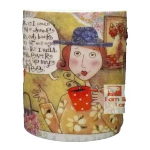 外贸精品LANG马克杯 标准美式马克彩绘杯 米菲拉咖啡杯 随手杯