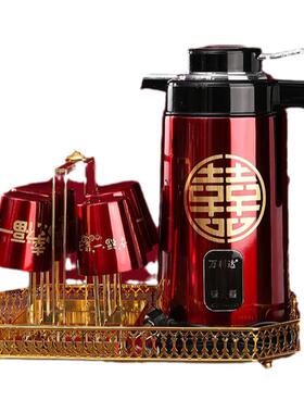 红色陪嫁结婚烧水壶万利达大容量