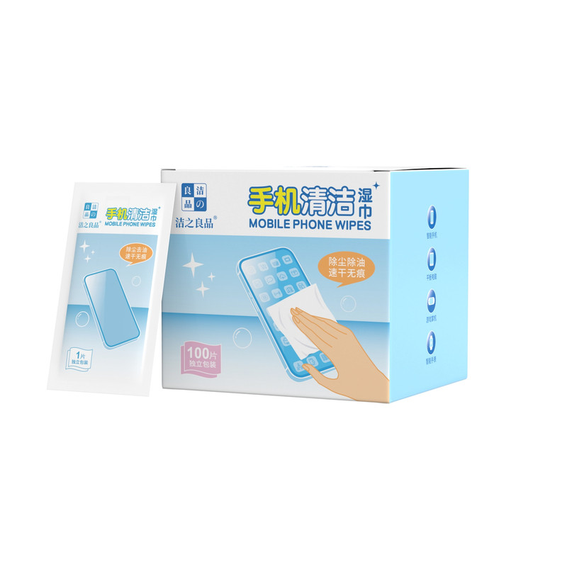 大号手机屏幕清洁湿巾速干无痕