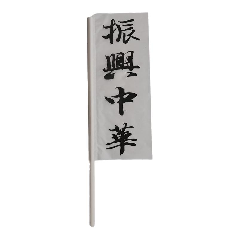 五四运动横幅觉醒年代民国道具彩色小旗帜白布黑字竖旗新青年道具