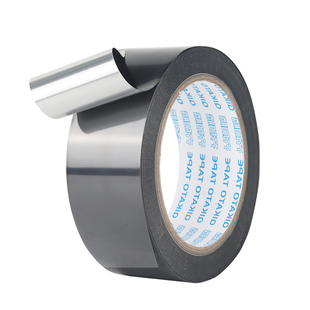 电磁屏蔽胶带不导电抗干扰屏蔽膜绝缘麦拉铝箔胶带散热0.1厚-0.26