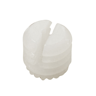 加厚三合一连接件胶粒一次开口预埋膨胀塑料螺母偏心轮螺丝连接件