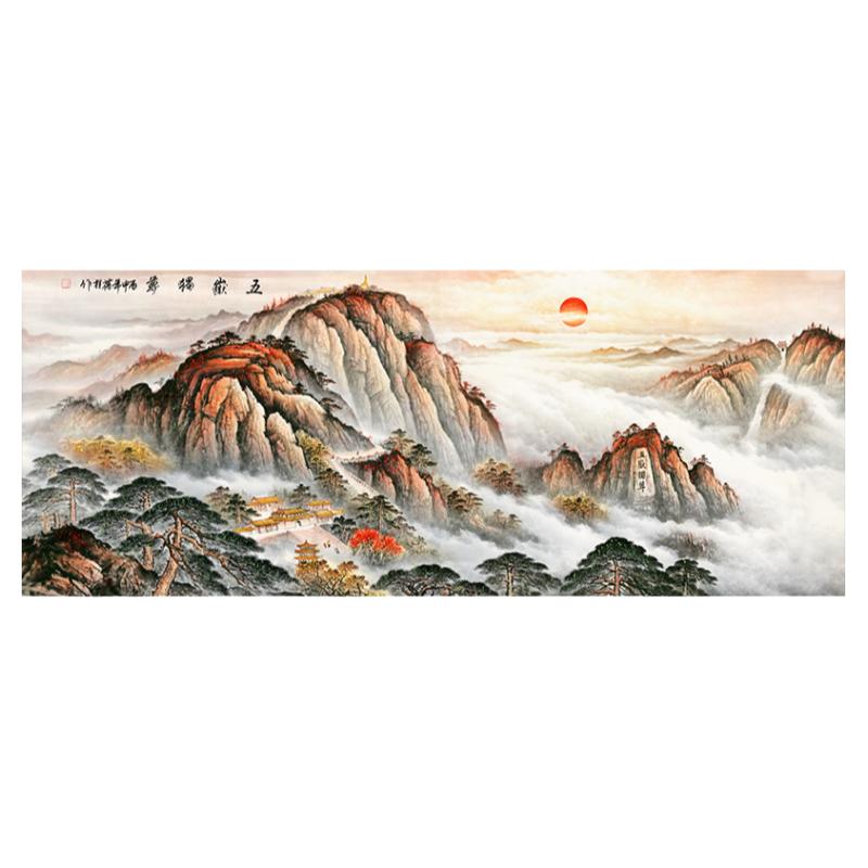 近现代张葆桂五月独尊高清复制