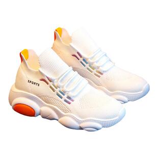 新款女鞋春夏休闲鞋网红鞋透气小白鞋女时尚百搭运动鞋旅游跑步鞋