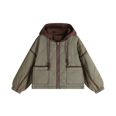 小小大星球葫芦绗缝可拆帽外套