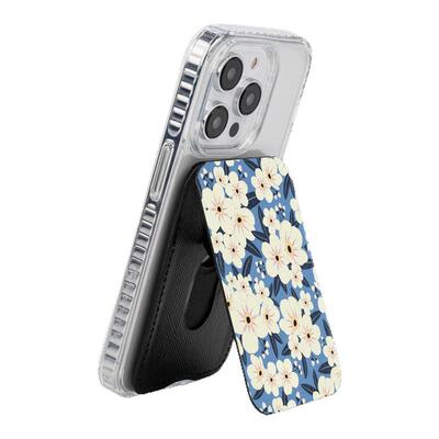 THE HOODxCaro Terranova艺术家联名 Flippy 磁吸皮革卡套 手机支架 适用于磁吸苹果iPhone手机 可摆放多卡