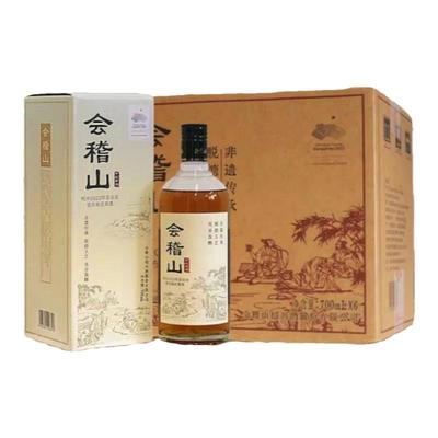 会稽山干型黄酒瓶700ml低糖