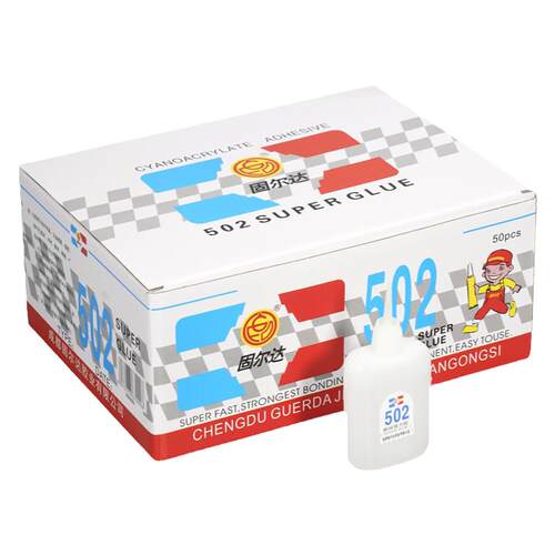 固尔达502胶水粘鞋子粘塑料金属玻璃木头亚克力陶瓷502强力胶水
