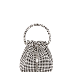 [24期免息][白鹿同款]JIMMY CHOO/BON BON 女士水晶饰手提包JC
