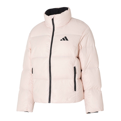 adidas阿迪达斯鸭绒羽绒服秋冬女装保暖立领夹克加厚面包服KQ5507
