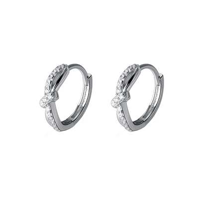 搭配戴更好看韩版925纯银耳扣