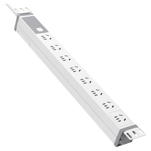 飞利浦PDU插座多孔排插家用电脑电竞插线板工业插排柜机房接线板