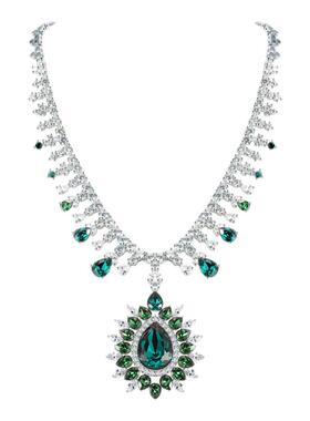 奥地利水晶项链女欧美华丽豪华