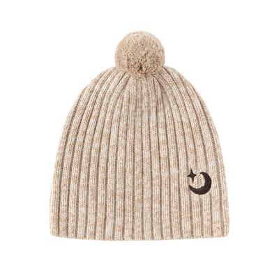 babylove宝宝毛线帽秋冬羊毛保暖包头帽外出防风针织帽婴幼儿帽子