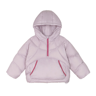 小o宝okids男童 短款羽绒服多巴胺色系2025冬季新款保暖羽绒外套