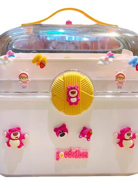 DIY发饰收纳盒可爱少女心