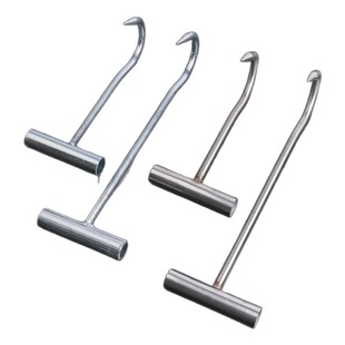 加粗304不锈钢丁字钩肉钩锻打手拉钩T型肉钩子猪肉挂钩羊牛肉钩子