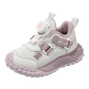 百丽童鞋男童运动鞋2025秋冬新款女童跑步鞋儿童户外鞋宝宝旋转扣