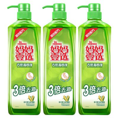 妈妈壹选蔬果餐具用洗洁精800g