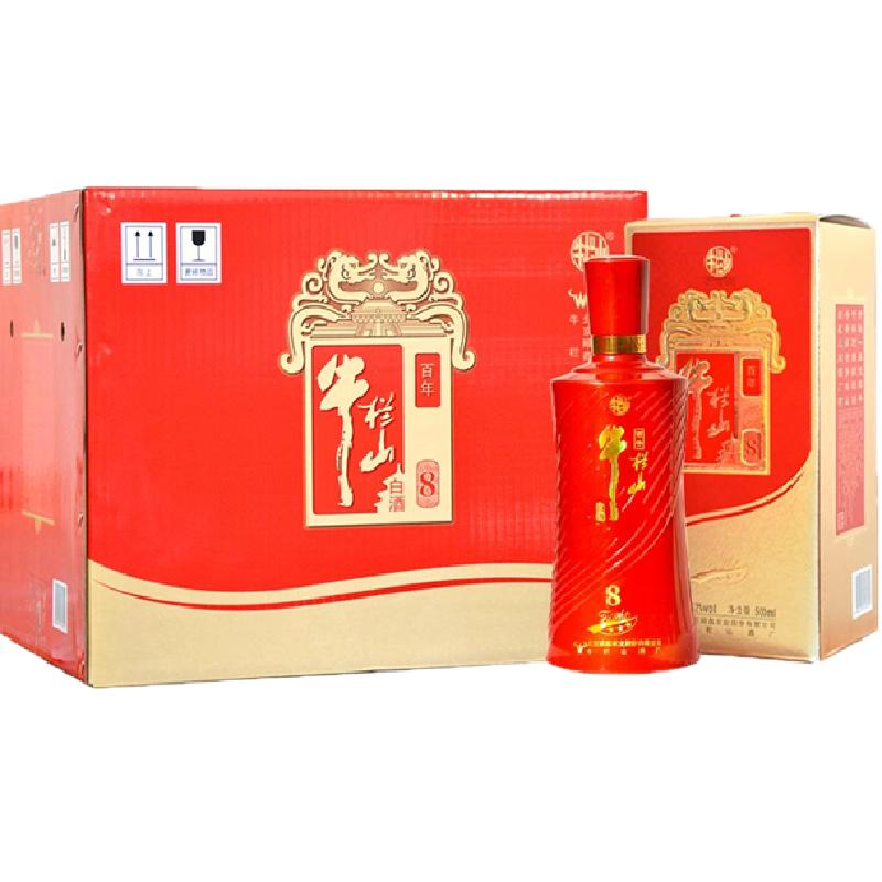 牛栏山52度浓香型白酒500ml×6瓶
