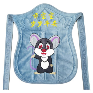 新刺绣花传统背带多功能双肩背小孩婴儿带娃前后横抱式四季云贵川