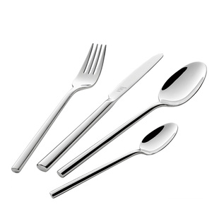 德国双立人阿伯丁西餐具4件套Nova刀叉勺子不锈钢西餐餐具套装