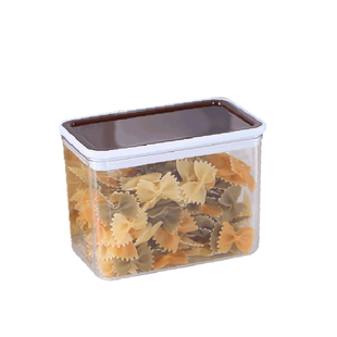 奶茶店用品塑料密封罐奶茶粉盒方形果粉盒奶茶店储物罐方豆桶包邮