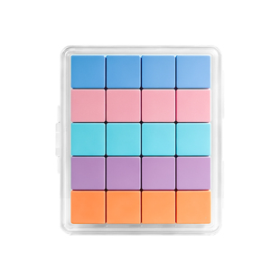 磁性正方体教具小学生专用立体几何图形数学学具儿童益智玩具彩色方块磁吸积木一二年级思维逻辑训练教学模型